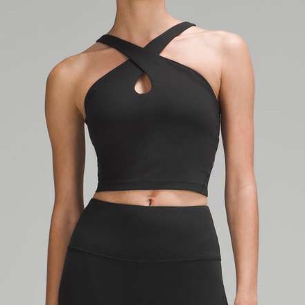 lululemon athletica Black Tank Top